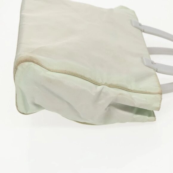 PRADA Hand Bag Nylon Gray Auth fm3988 - Picture 9 of 16